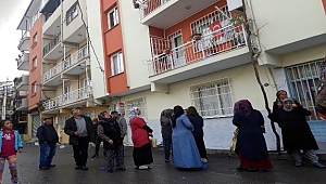 İzmir'de korkunç cinayet: Eşini baltayla öldürdü.
