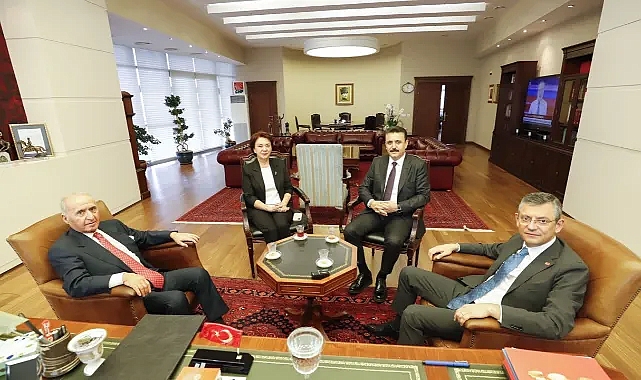 Başkan Kırgöz’den Genel Başkan Özgür Özel’e ziyaret