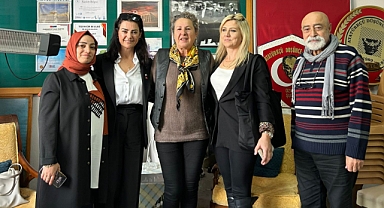 CHP Menderes Belediye Başkanı Aday Adayı Ayşegül DEMİR'e Menderes'te sevgi seli