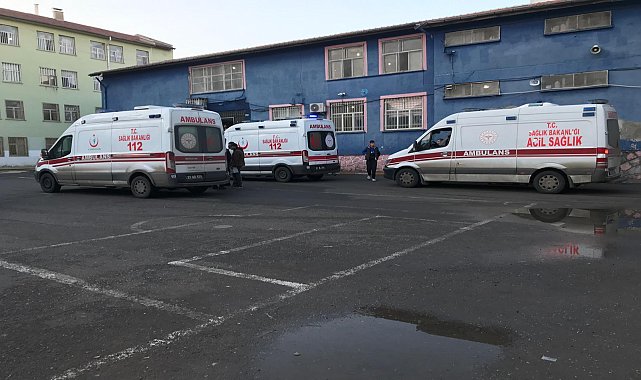34 öğrenci, gıda zehirlenmesi şüphesiyle hastanelik oldu