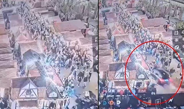 Almanya'da feci olay! Aracıyla noel pazarındaki insanların arasına daldı: Ölü ve yaralılar var