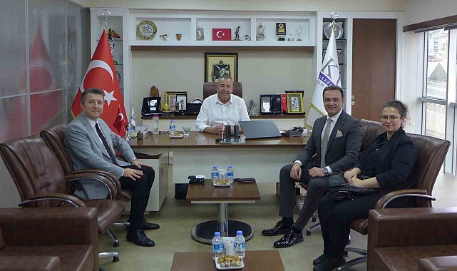 KUTO Başkanı Akdaoğan, Aydınlı banka müdürünü ağırladı