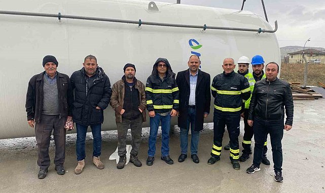 Selendi'de doğalgaz çalışmalarında sona yaklaşıldı