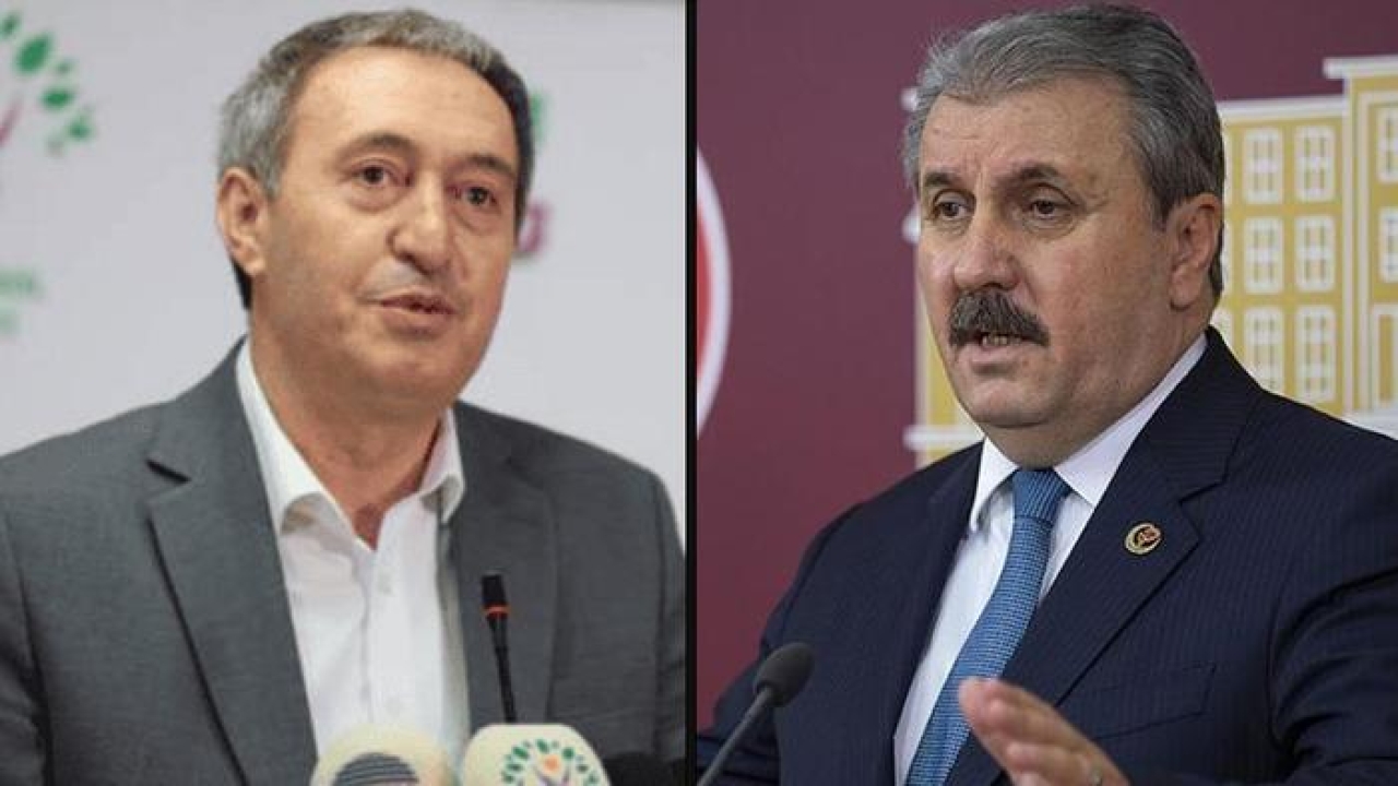 Destici, "DEM Parti kendini feshetmeli" dedi ortalık karıştı! DEM Parti ile BBP sosyal medyadan birbirine girdi