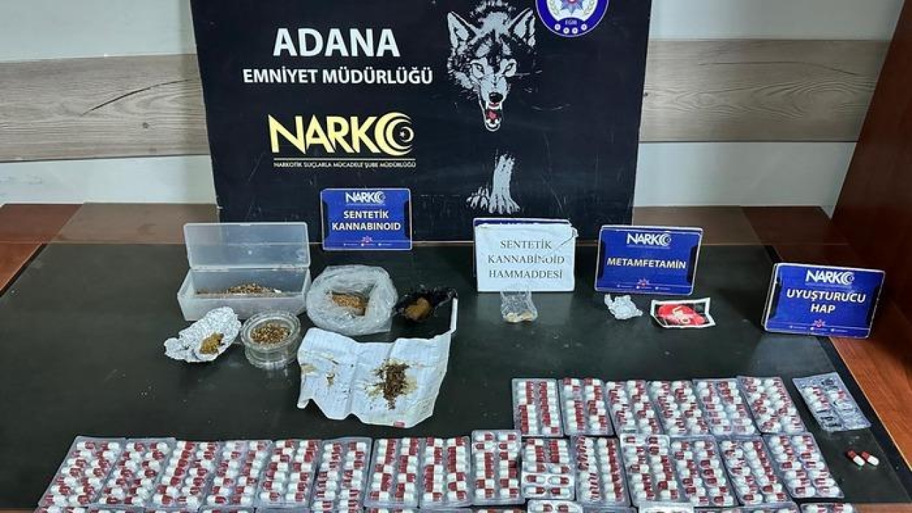 Adana'da uyuşturucu operasyonu! Yakalanan 8 şüpheli tutuklandı
