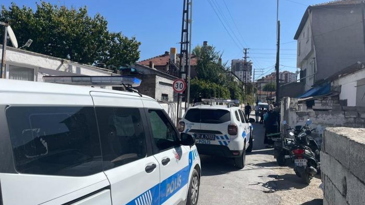 Kayseri'de şüpheli ölüm: Yerde hareketsiz halde bulundu