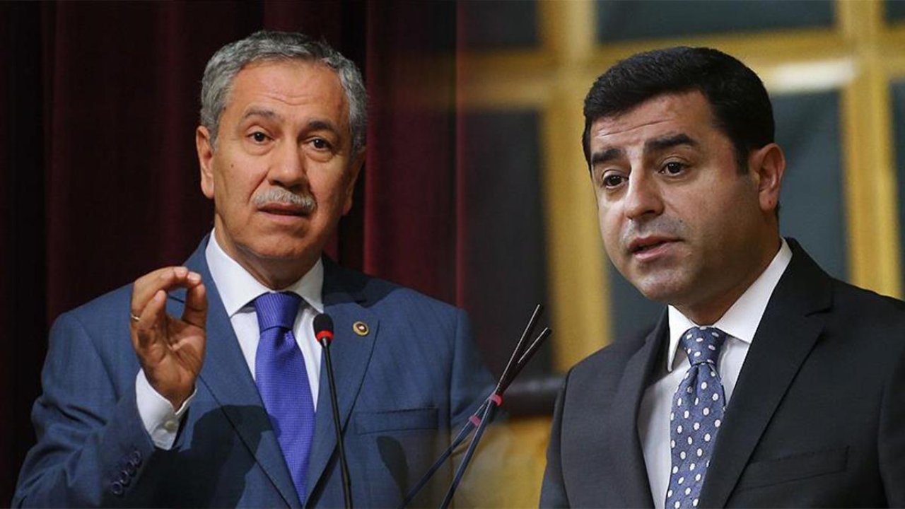 Bülent Arınç, cezaevinde ziyaret ettiği Selahattin Demirtaş'a "kızmadı ama kırıldı"