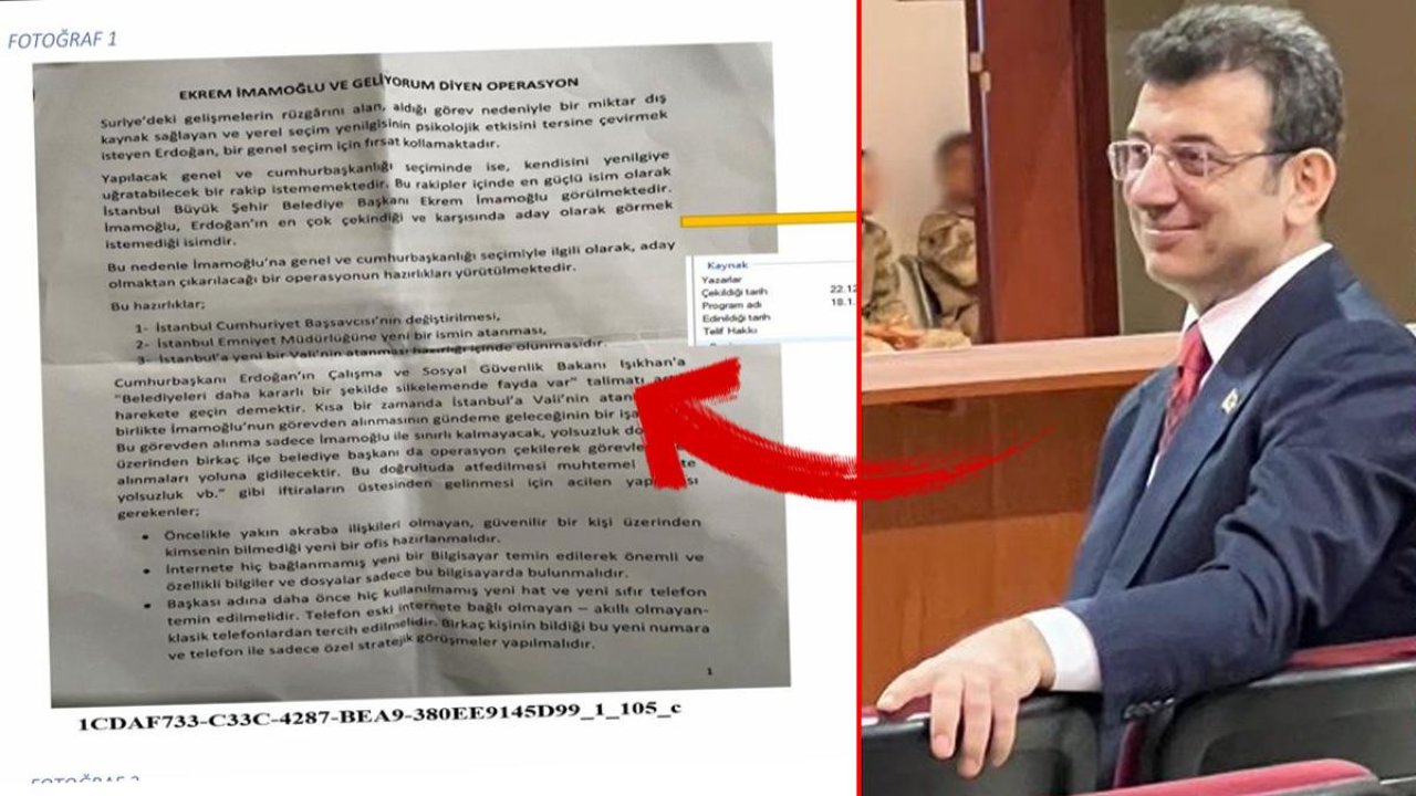 İmamoğlu İddianamesinde olay olacak “Gizlilik” talimatı! ‘Akrabalık ilişkisi bulunmayan’ kişiler, internetsiz telefon ve bilgisayarlar…