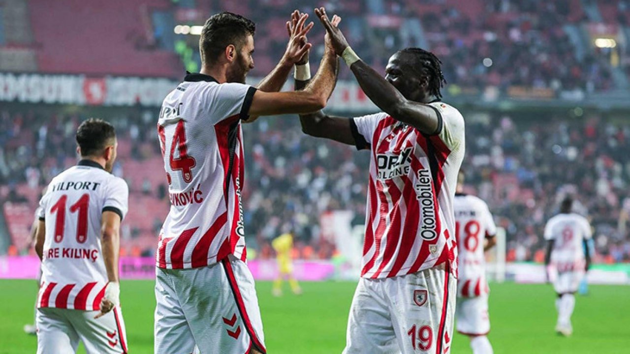 Samsunspor'un namağlup serisi 11 maça çıktı