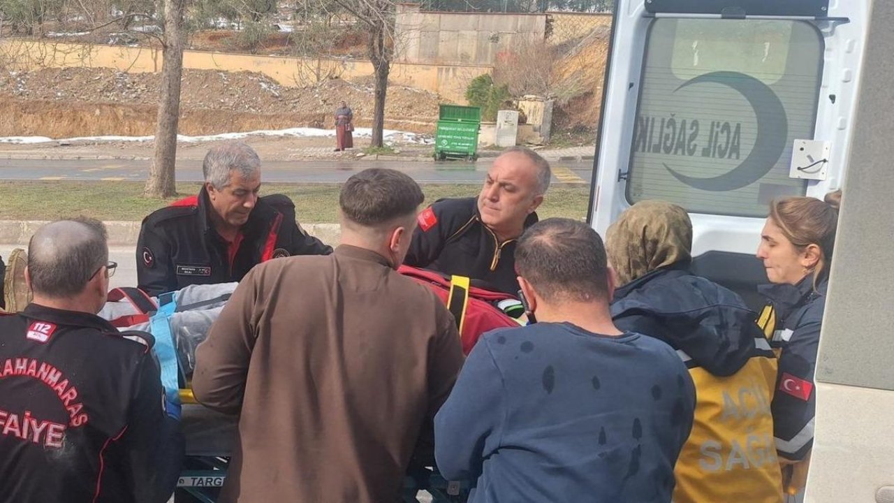 Asansör boşluğuna düşen şahıs kurtarıldı
