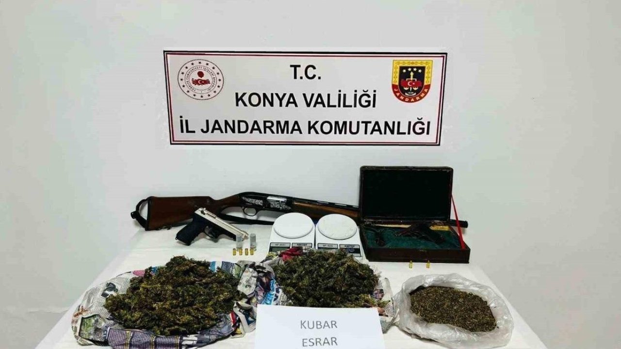 Konya’da uyuşturucu tacirlerine 15 günde 30 operasyon: 6 tutuklama
