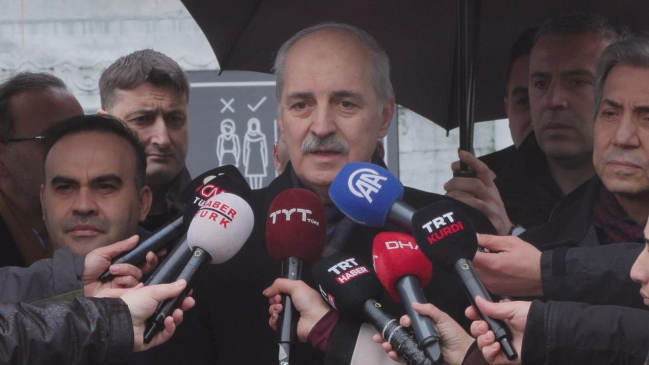 TBMM) Başkanı Kurtulmuş, bayram namazını Ayasofya Camii'nde kıldı
