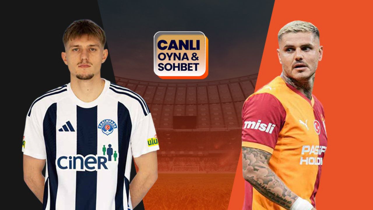 Galatasaray, Kasımpaşa'ya konuk oluyor! Maçın heyecanı canlı sohbet Misli'de