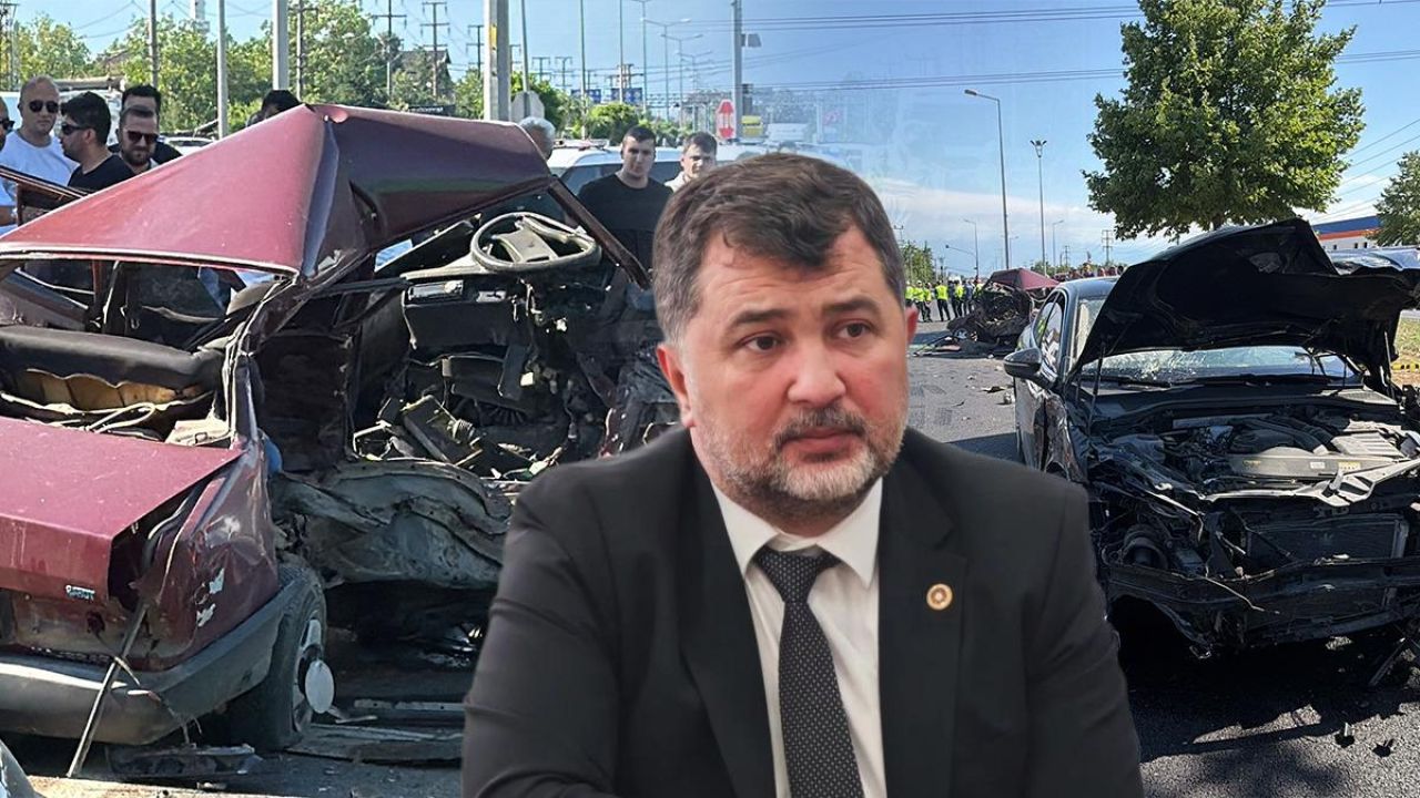 Araçlar pert oldu! Milletvekili Ercan Öztürk kaza yaptı: 1 ölü, 2 yaralı