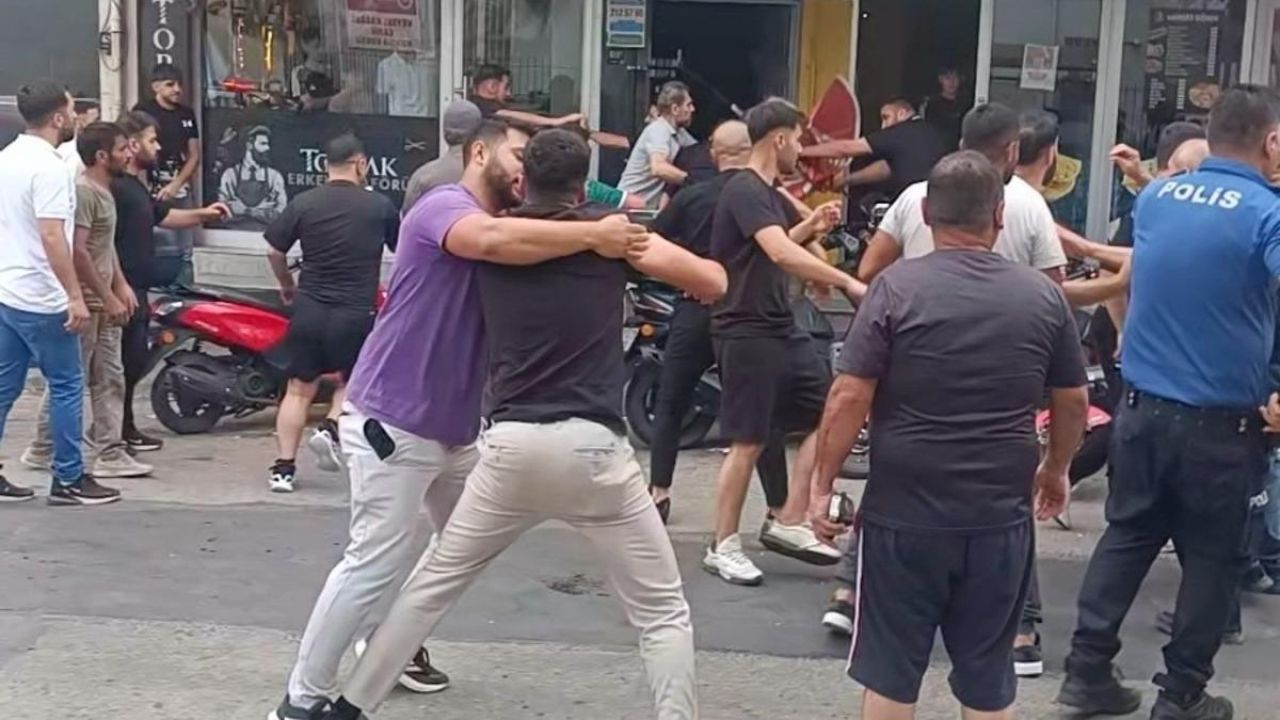 Aydın’da esnaflar ile vatandaşlar arasında kavga: 1’i polis 5 yaralı