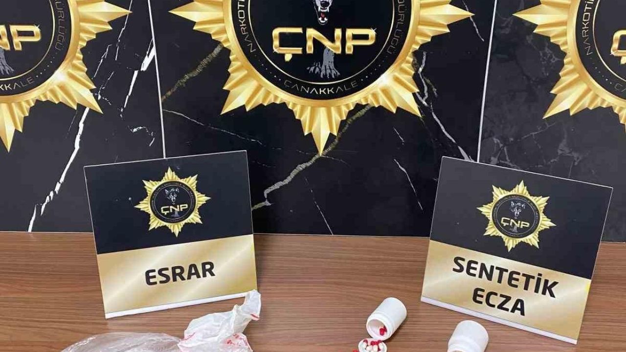 Çanakkale’de uyuşturucu operasyonu: 4 şüpheli tutuklandı