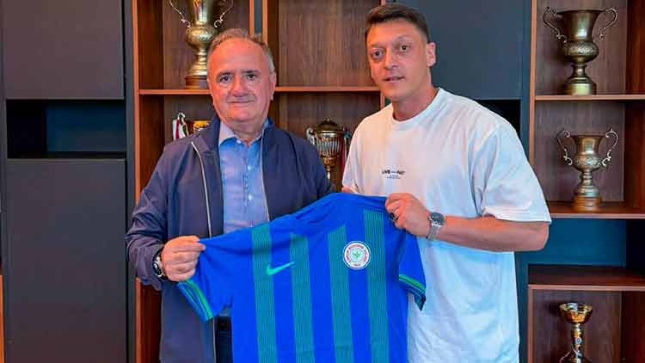 Mesut Özil ve Rizespor arasında iş birliği anlaşması yapıldı