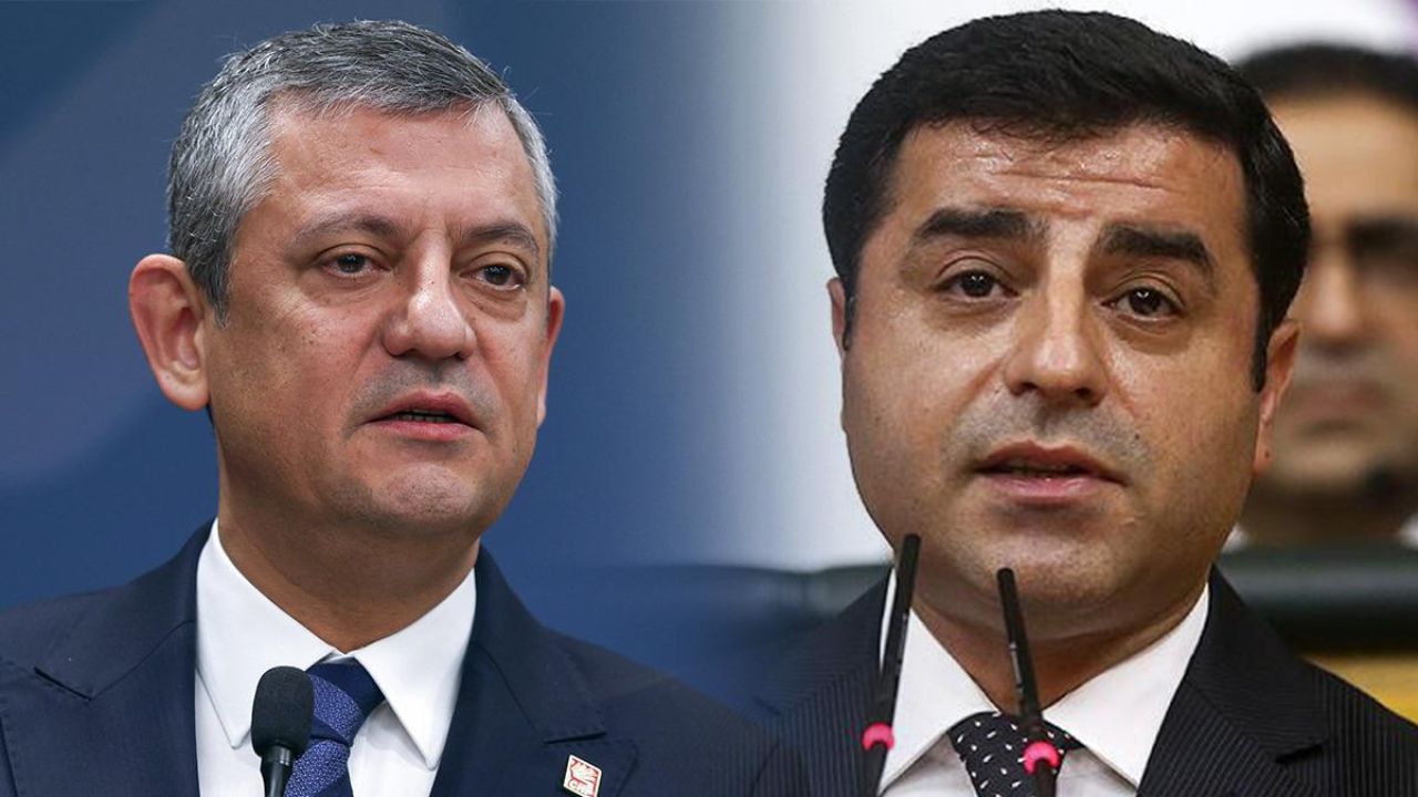 Özgür Özel "Güne böyle başladık" diyerek açıkladı: "Selahattin Demirtaş'a selam olsun"