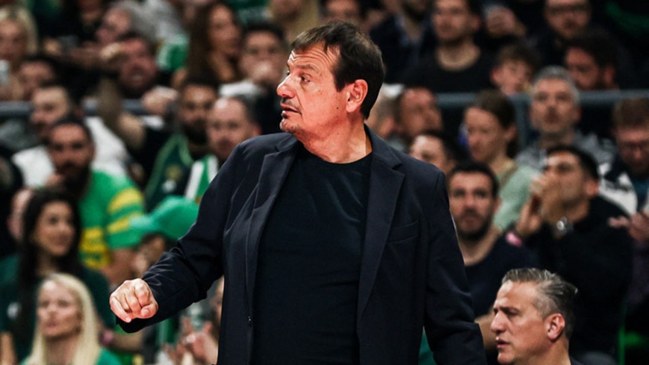 Panathinaikos Başantrenörü Ergin Ataman'dan hakem tepkisi!