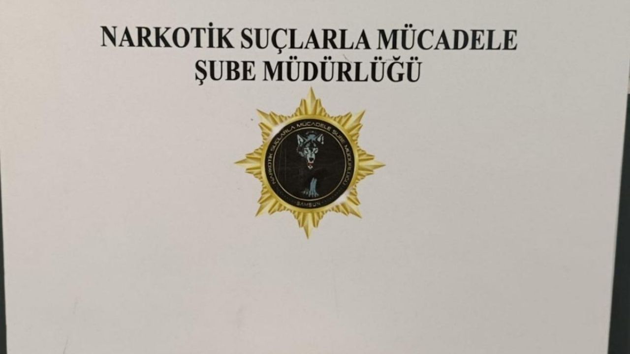 Samsun’da uyuşturucu operasyonunda 1 gözaltı