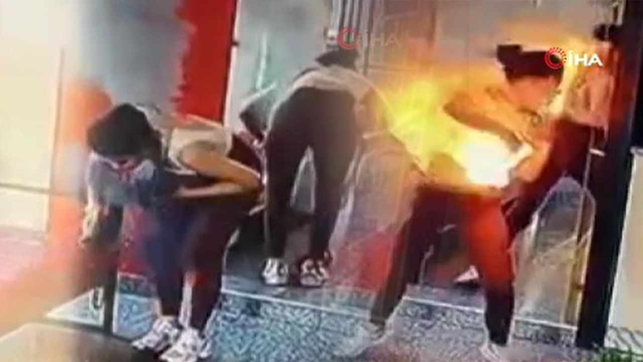 Şarj cihazı alev topuna dönüştü! Talihsiz kadın cayır cayır yandı
