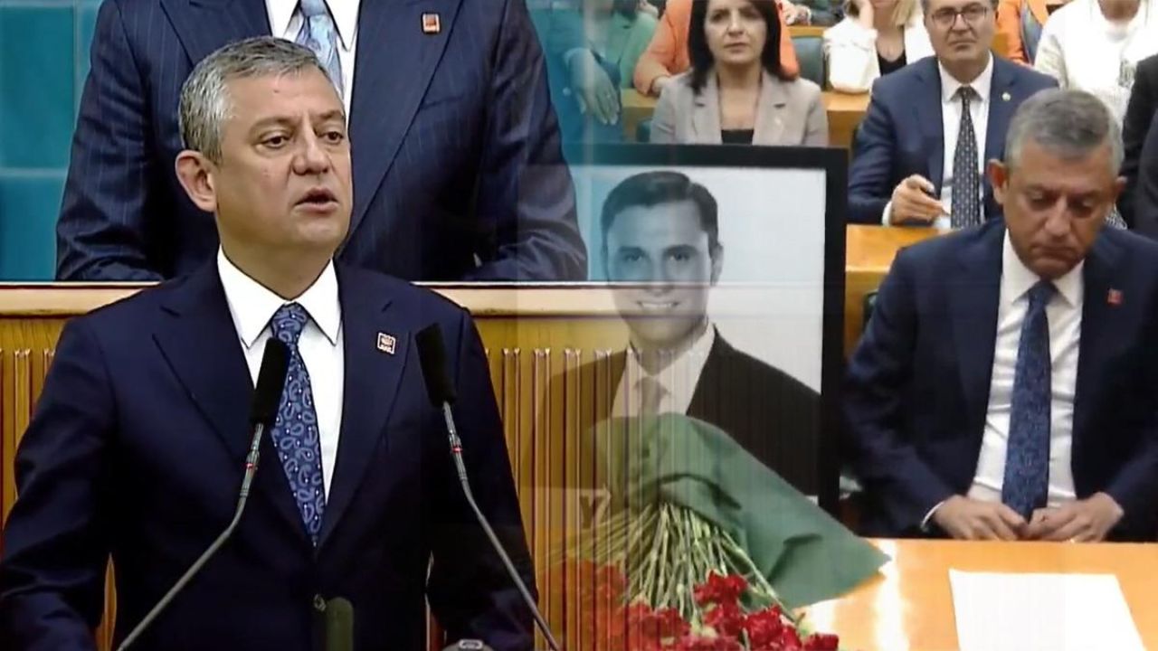 Son dakika | Konuşmaya Ferdi Zeyrek'i anarak başladı! Özgür Özel, TBMM'de grup toplantısına başladı