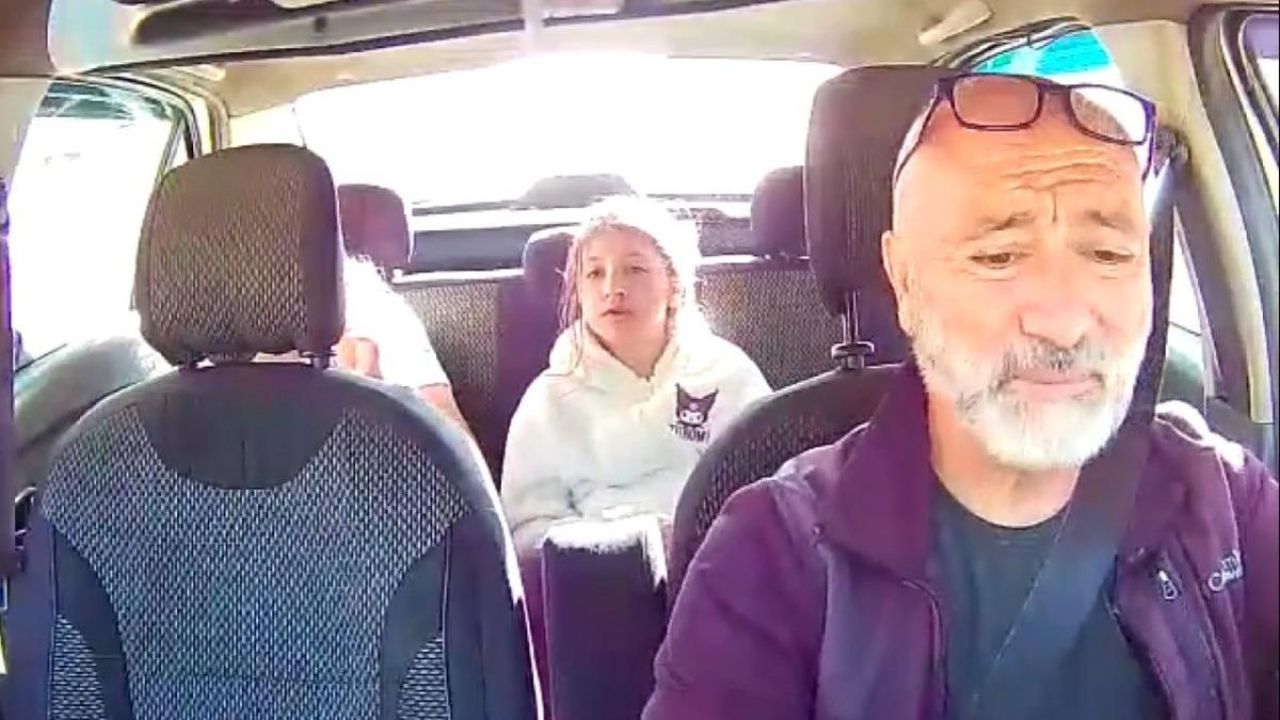 Taksici fark etti, dakikalar içinde hayatını kurtardı