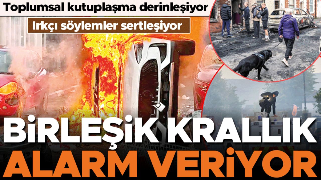 Toplumsal kutuplaşma derinleşiyor, ırkçı söylemler sertleşiyor… Birleşik Krallık alarm veriyor