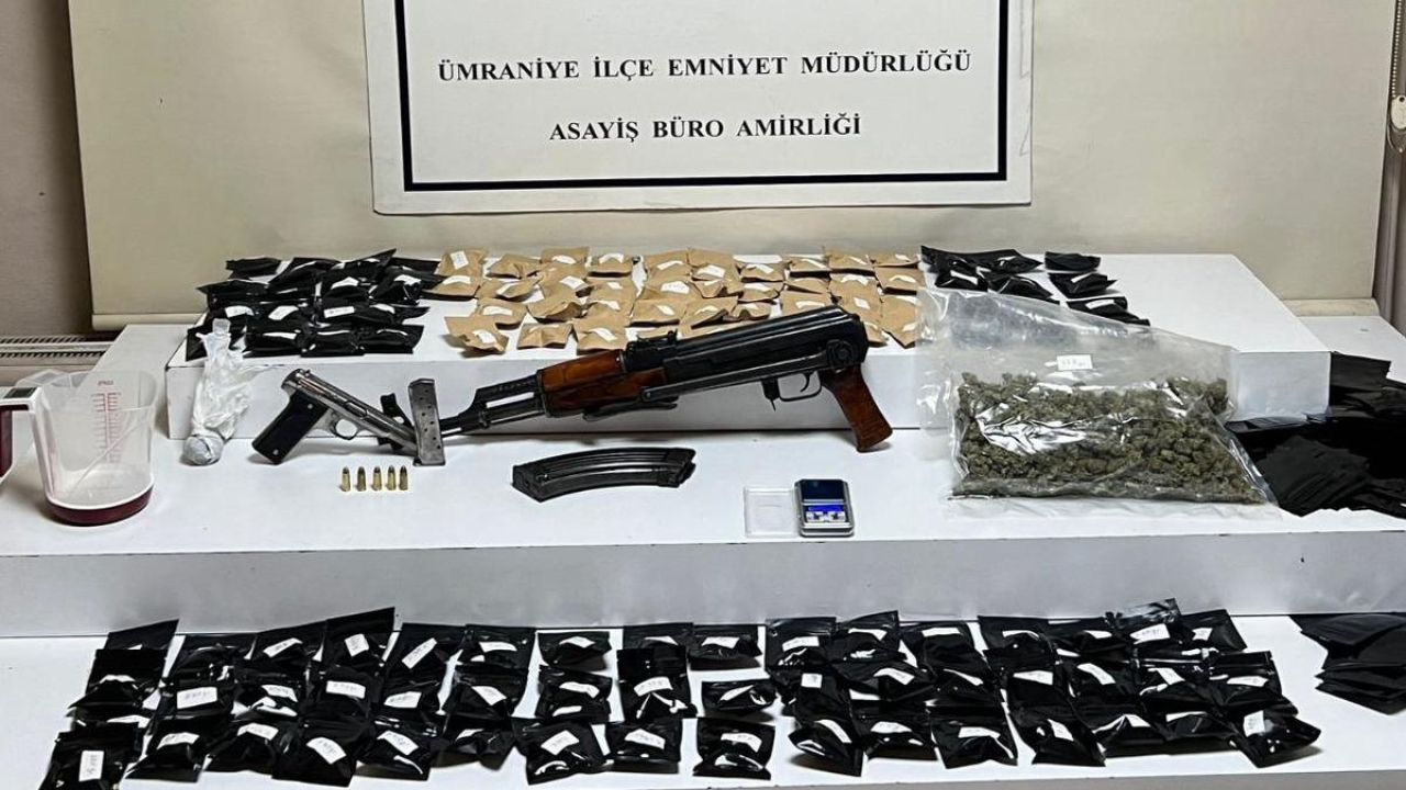 Ümraniye'de uyuşturucu operasyonlarında yakalanan 6 kişi tutuklandı
