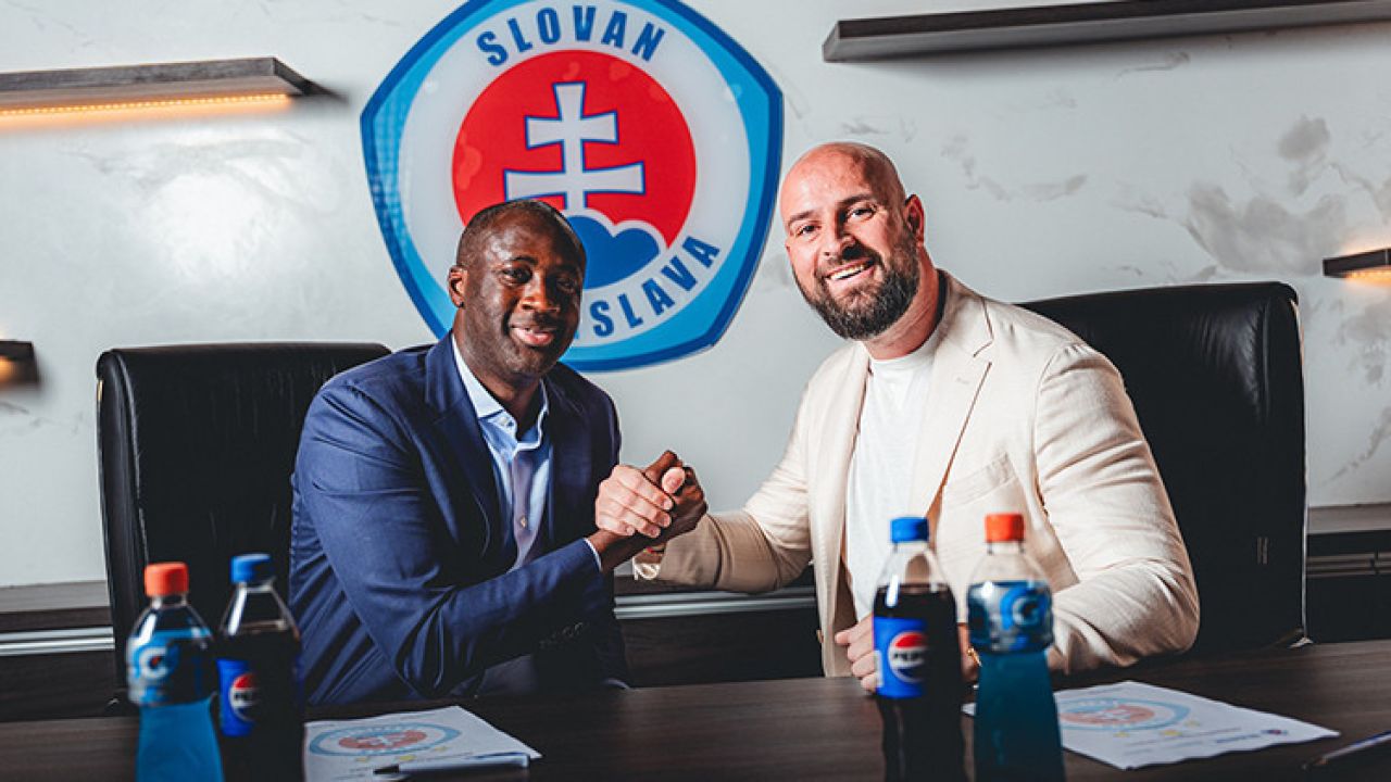 Yaya Toure, Slovan Bratislava'nın yeni teknik direktörü oldu