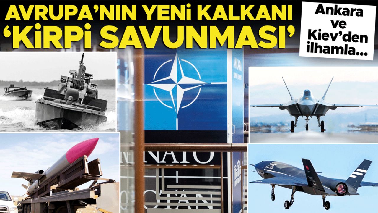 Ankara ve Kiev’den ilhamla... Avrupa’nın yeni kalkanı ‘Kirpi Savunması’