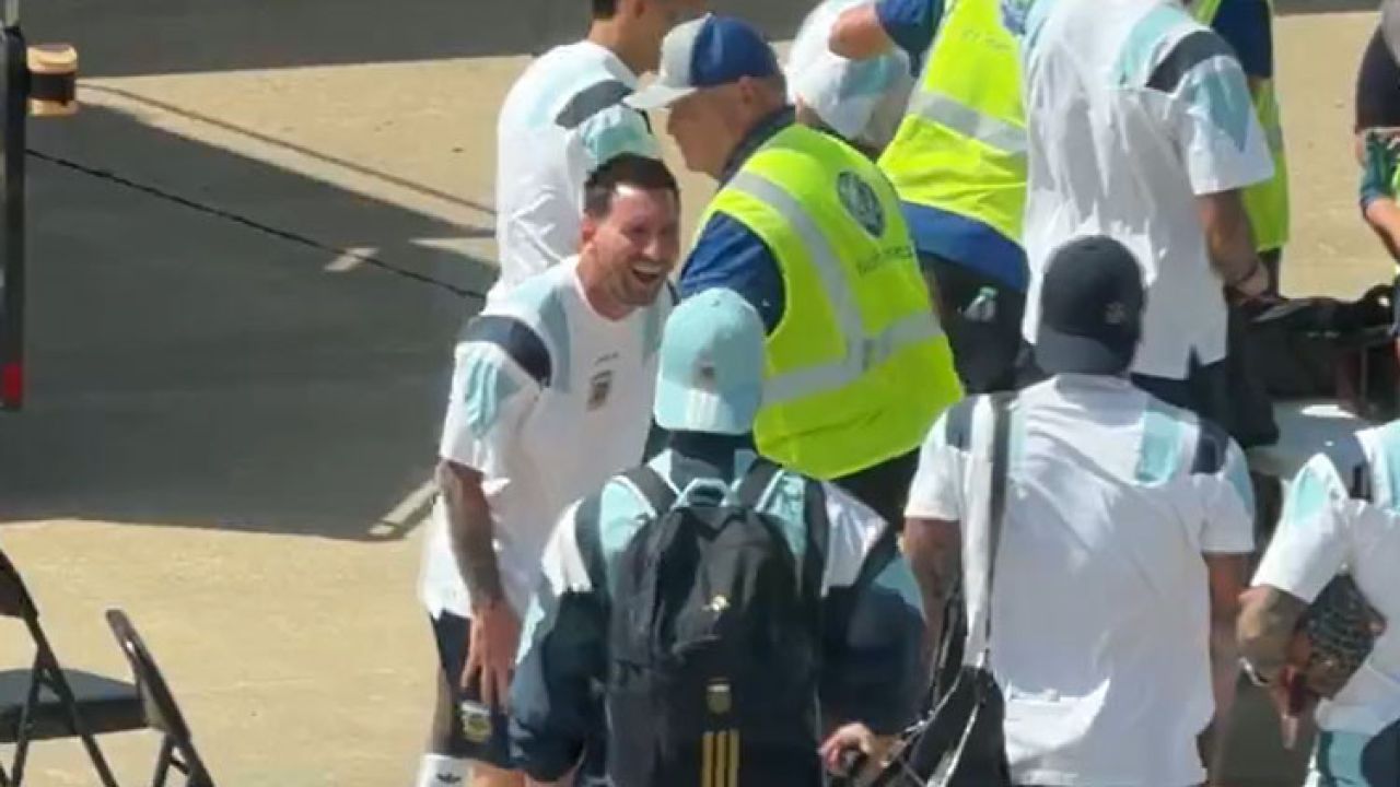 Arjantin Milli Takımı'na güvenlik sürprizi! Lionel Messi'nin tepkisi gündem oldu