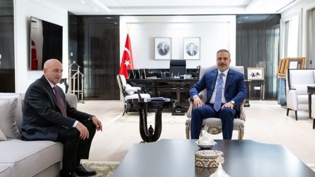 Bakan Fidan, NATO Zirvesi öncesinde Ankara İl Emniyet Müdürü Yüksek'i kabul etti
