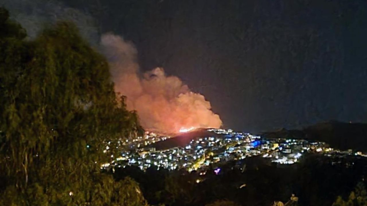 Bodrum’da makilik alanda yangın: Ekipler harekete geçti