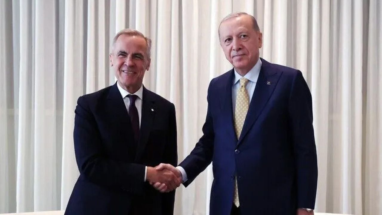 Cumhurbaşkanı Erdoğan, Kanada Başbakanı Carney ile görüştü