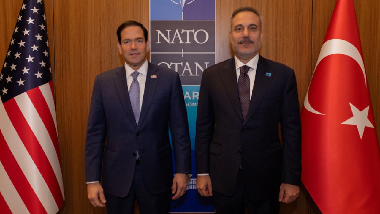 Dışişleri Bakanı Hakan Fidan, ABD'li mevkidaşı Rubio ile görüştü