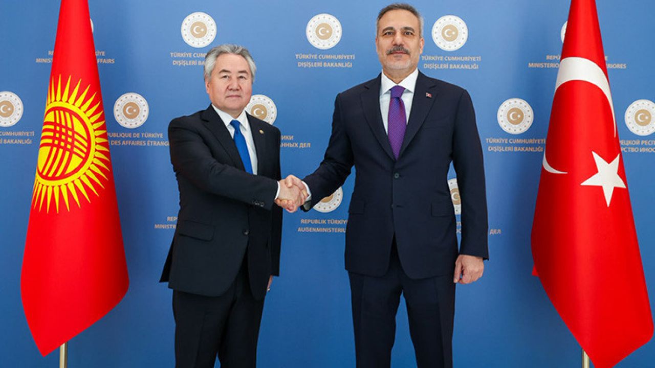 Dışişleri Bakanı Hakan Fidan Kırgız mevkidaşı Kulubayev ile görüştü