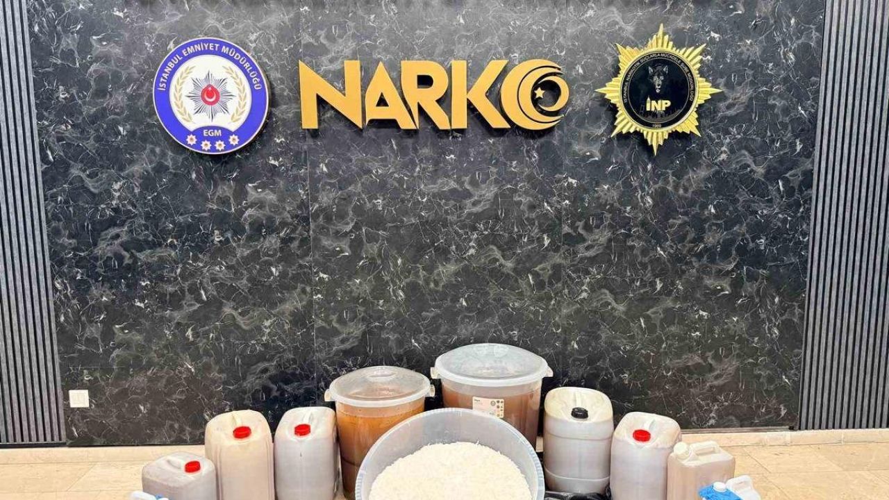 Şişli’de uyuşturucu operasyonu: 239 kilo uyuşturucu ele geçirildi