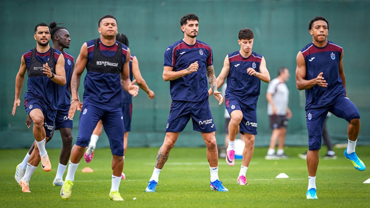 Trabzonspor'da yeni sezon hazırlıkları sürüyor