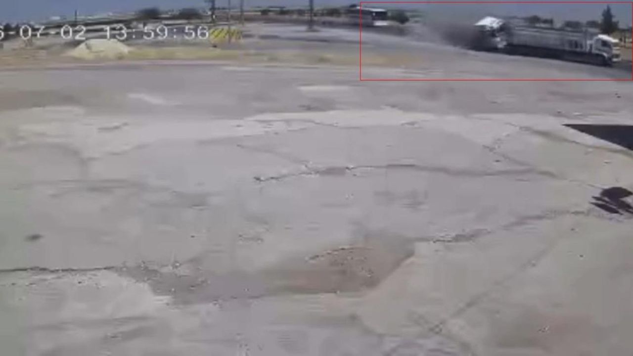 Viranşehir’deki ölümlü trafik kazasının güvenlik kamerası görüntüleri ortaya çıktı