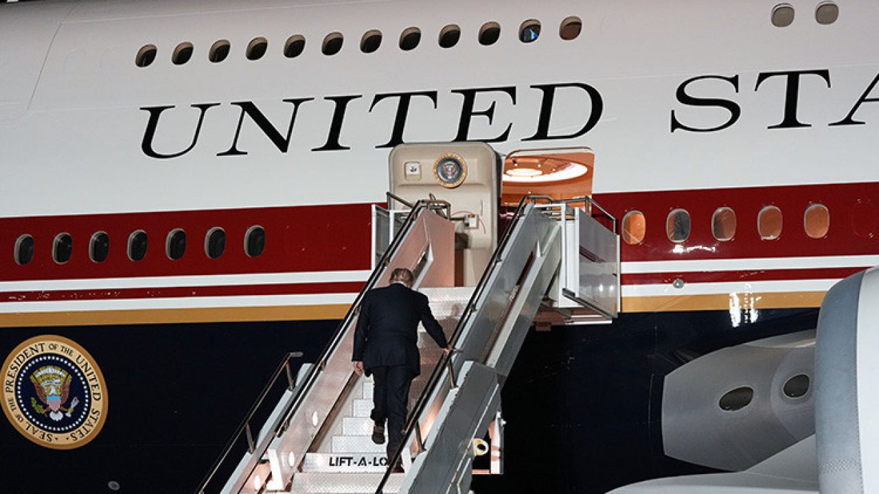 Yeniyle geldi: Eskiyle gitti... Trump neden Ankara'da uçak değiştirdi?