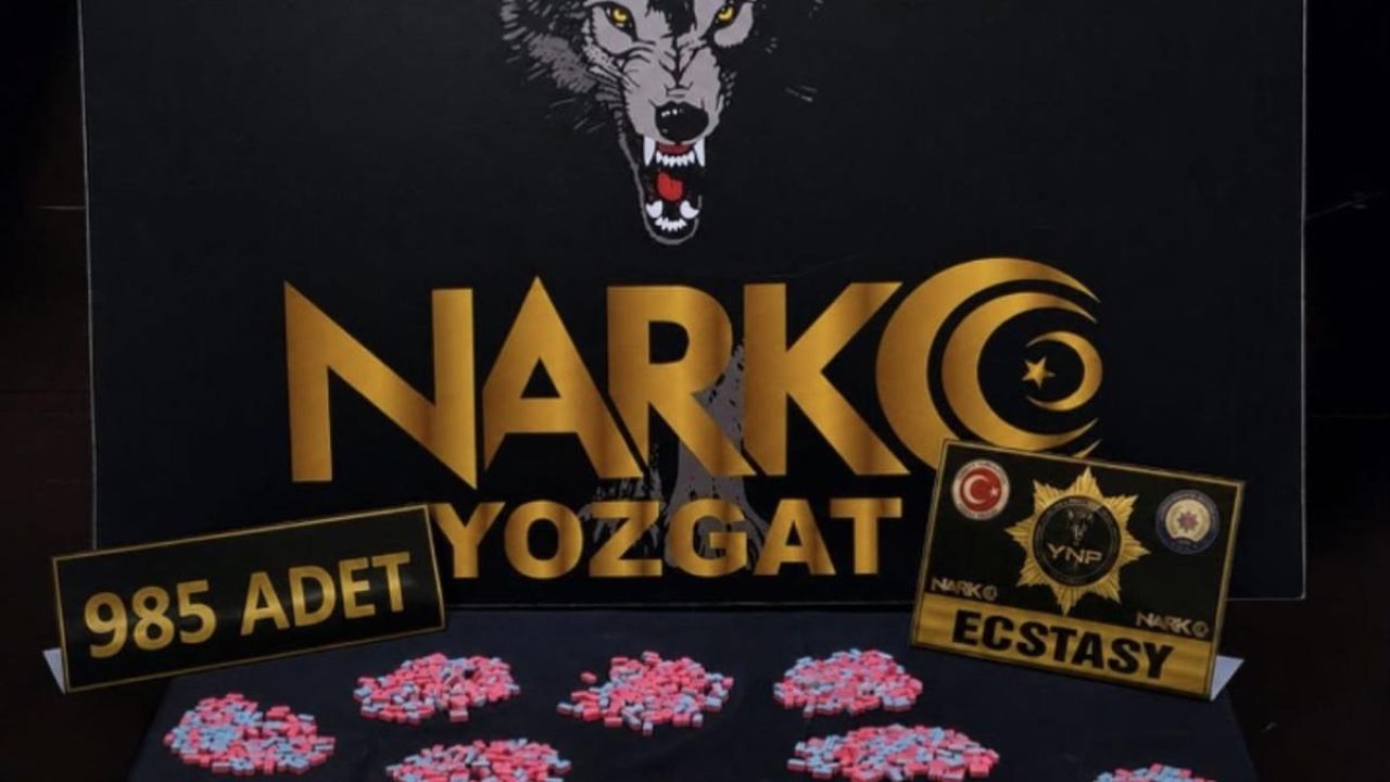 Yozgat'ta uyuşturucu operasyonu! 3 zanlı yakalandı