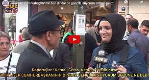 İzmir'liler Cumhurbaşkanının ben dindar bir gençlik istiyorum sözüne ne dedi